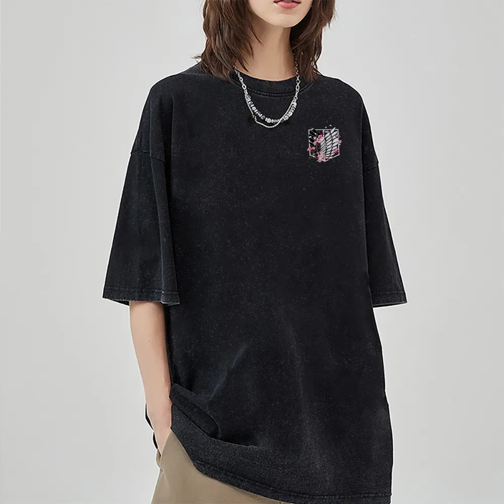 Vintage Oversized T-Shirt Attack on Titan