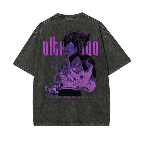 Vegeta Ultra Ego Vintage T-Shirt | Dragon Ball Super
