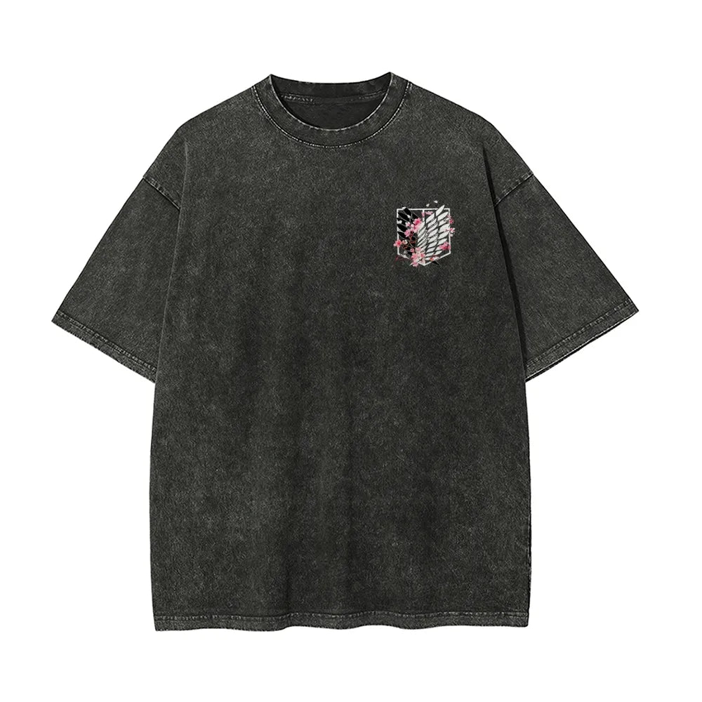 Vintage Oversized T-Shirt Attack on Titan