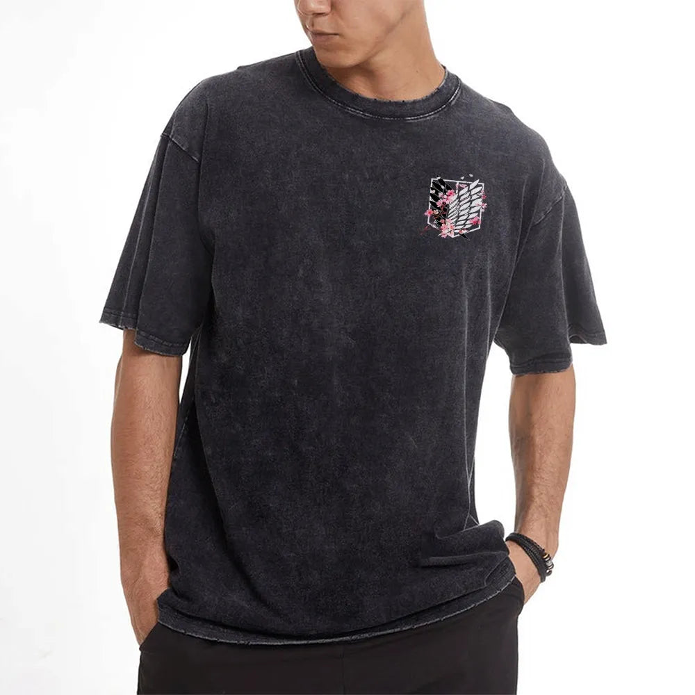 Vintage Oversized T-Shirt Attack on Titan