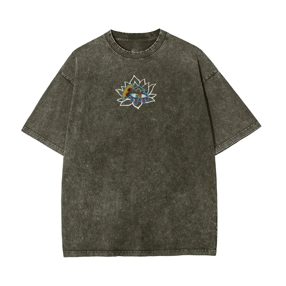 Vintage Oversized T-Shirt Demon Slayer