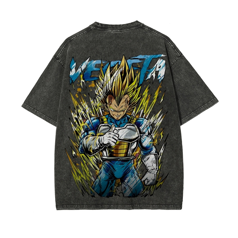 Vintage Oversized T-Shirt Vegeta