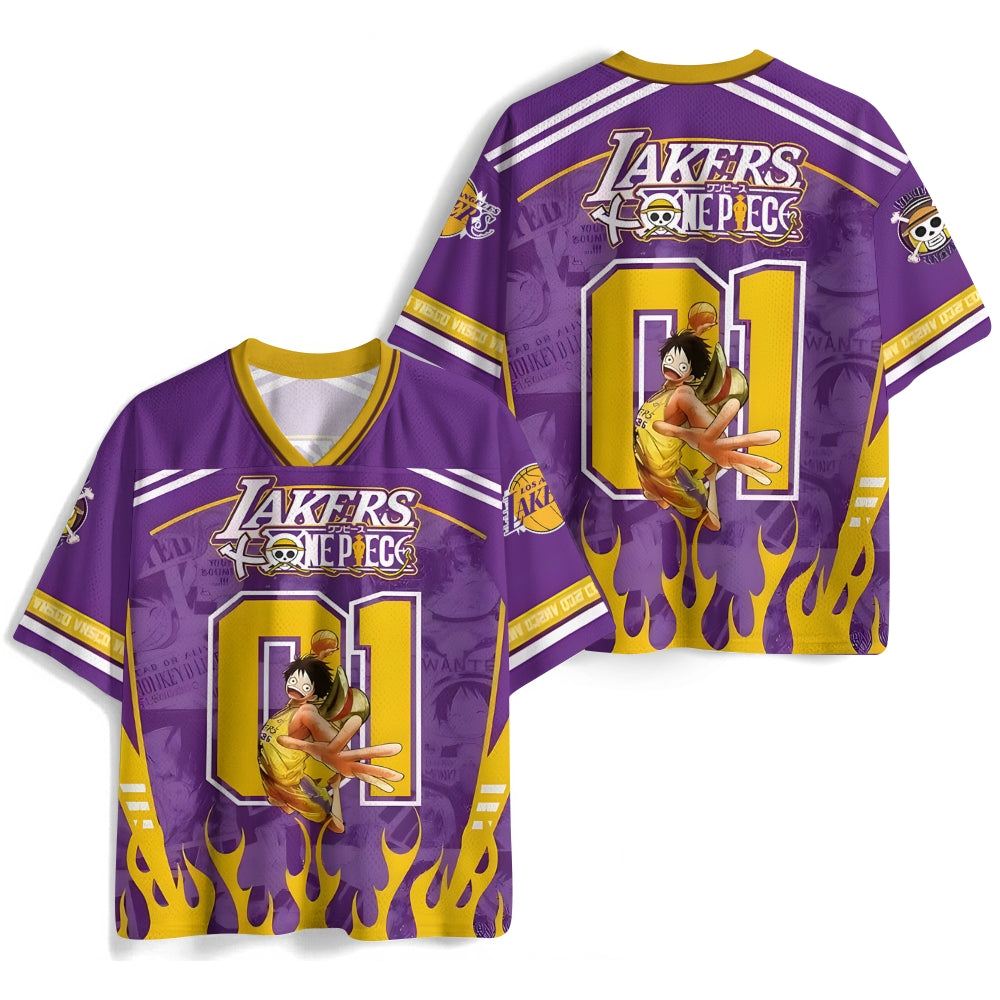 ONE PIECE Anime Football Jersey